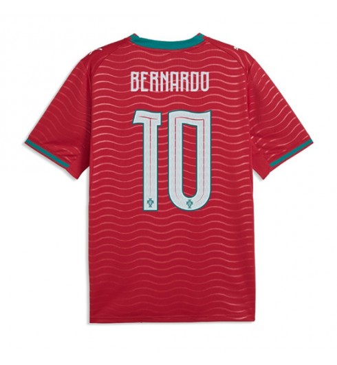Portugalsko Bernardo Silva #10 Domácí Dres MS 2026 Krátký Rukáv Portugalsko Bernardo Silva #10 Domácí Dres MS 2026 Krátký Rukáv